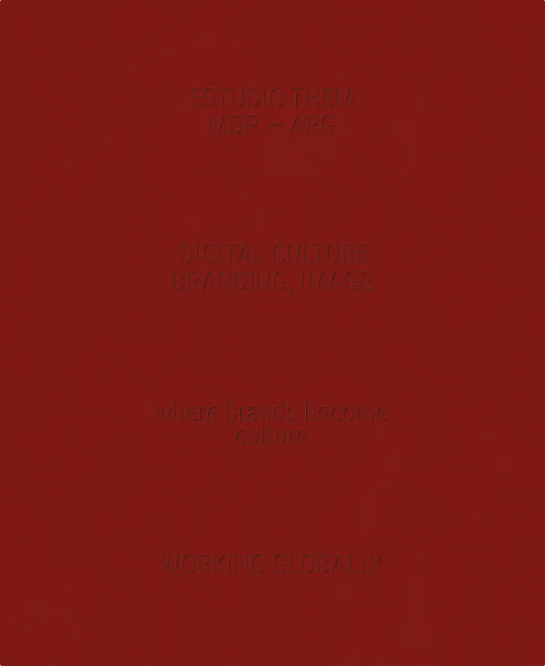 The County - visuales y motion por THEM ESTUDIO